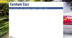 Desktop Screenshot of farnhamcarsales.co.uk